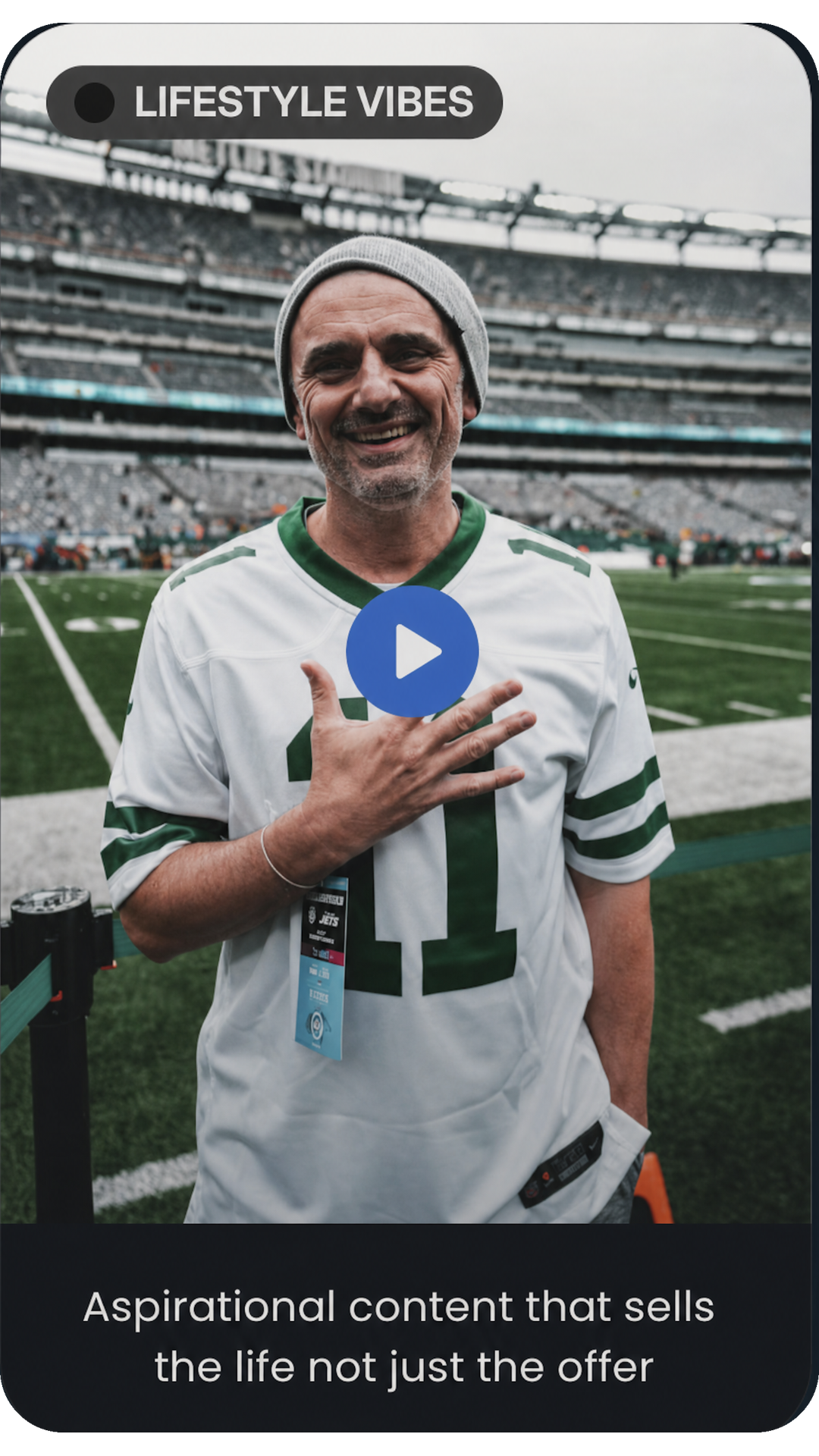Lifestyle content example