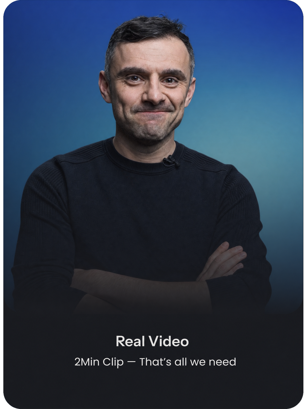 Real video source example