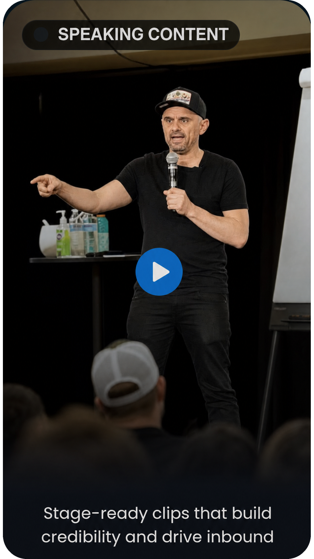 Speaking content example